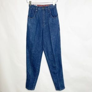 Vintage High Rise Pleated Jeans (S/25)